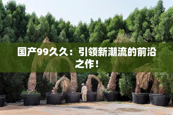 国产99久久：引领新潮流的前沿之作！