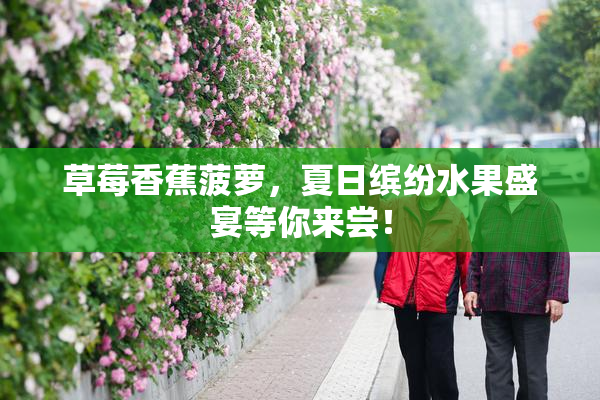 草莓香蕉菠萝，夏日缤纷水果盛宴等你来尝！