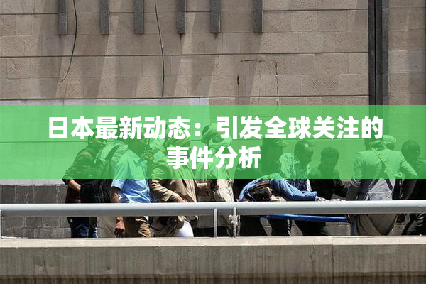 日本最新动态：引发全球关注的事件分析
