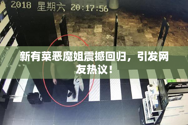 新有菜恶魔姐震撼回归，引发网友热议！