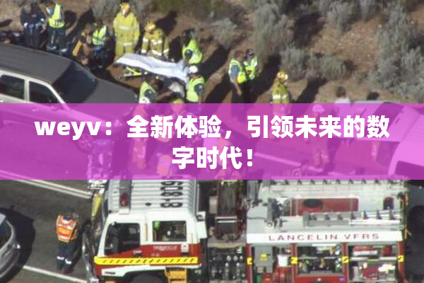 weyv：全新体验，引领未来的数字时代！