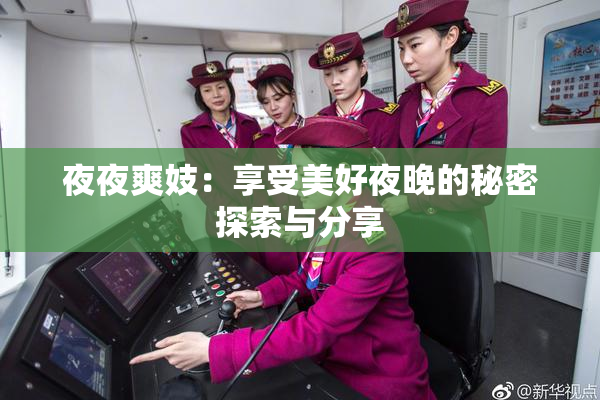 夜夜爽妓：享受美好夜晚的秘密探索与分享