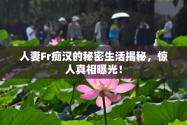 人妻Fr痴汉的秘密生活揭秘，惊人真相曝光！