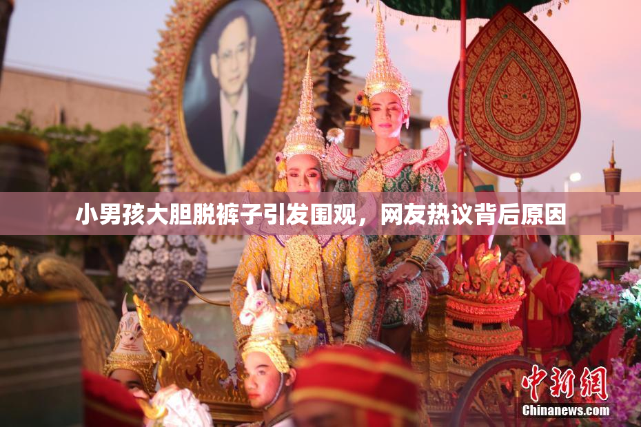 小男孩大胆脱裤子引发围观，网友热议背后原因