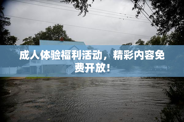 成人体验福利活动，精彩内容免费开放！