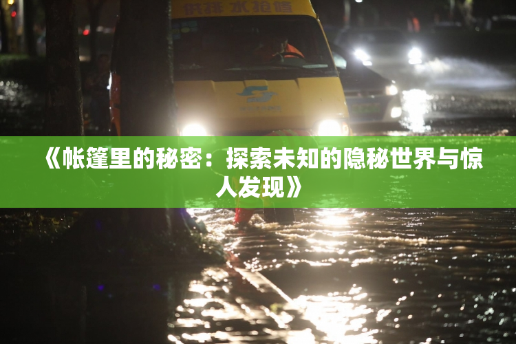 《帐篷里的秘密：探索未知的隐秘世界与惊人发现》