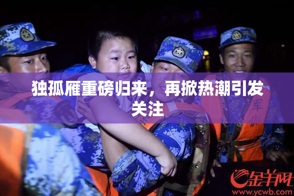 独孤雁重磅归来，再掀热潮引发关注