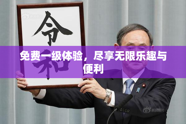 免费一级体验，尽享无限乐趣与便利