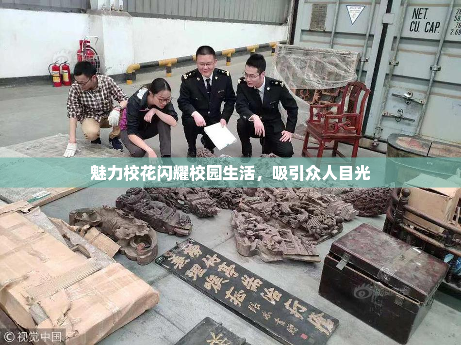 魅力校花闪耀校园生活，吸引众人目光
