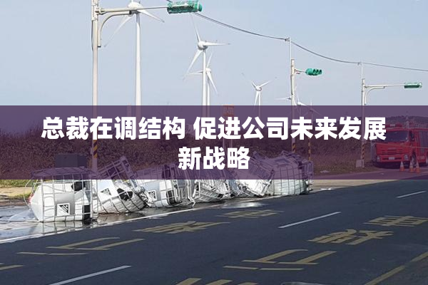 总裁在调结构 促进公司未来发展新战略