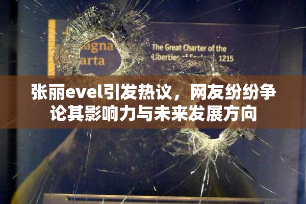 张丽evel引发热议，网友纷纷争论其影响力与未来发展方向