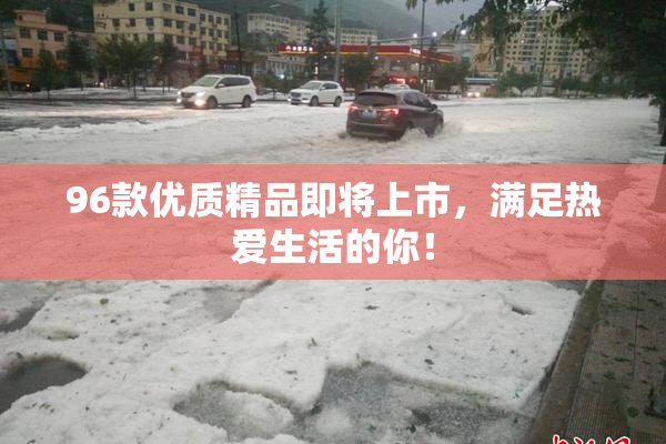 96款优质精品即将上市，满足热爱生活的你！
