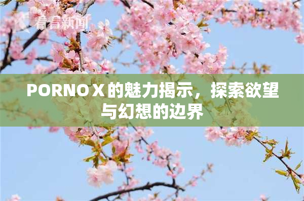PORNOⅩ的魅力揭示，探索欲望与幻想的边界