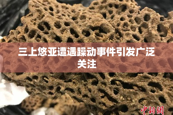三上悠亚遭遇躁动事件引发广泛关注