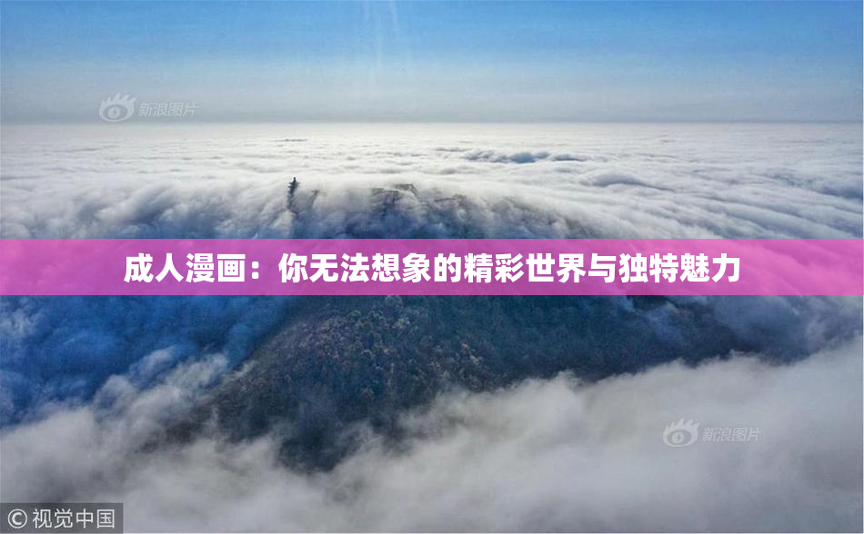 成人漫画：你无法想象的精彩世界与独特魅力