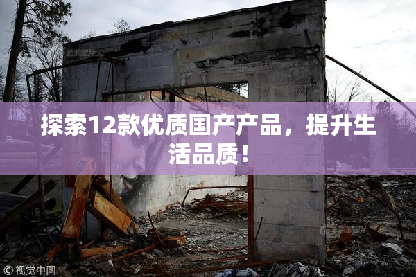 探索12款优质国产产品，提升生活品质！