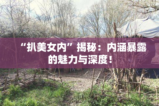 “扒美女内”揭秘：内涵暴露的魅力与深度！