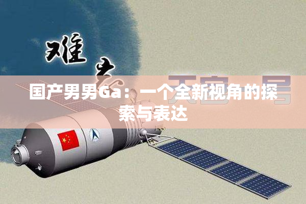 国产男男Ga：一个全新视角的探索与表达