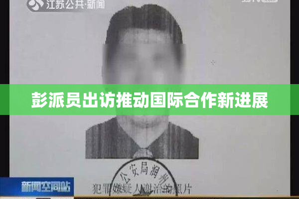 彭派员出访推动国际合作新进展