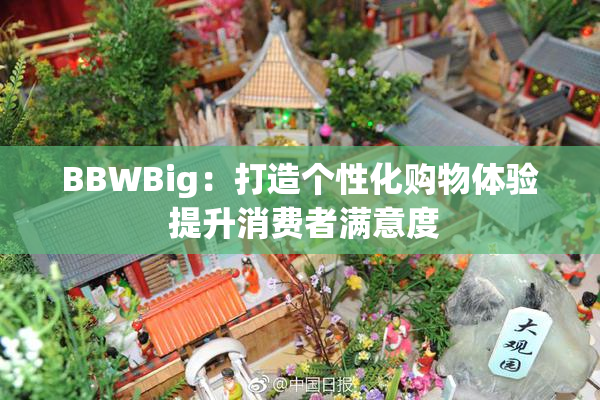 BBWBig：打造个性化购物体验 提升消费者满意度