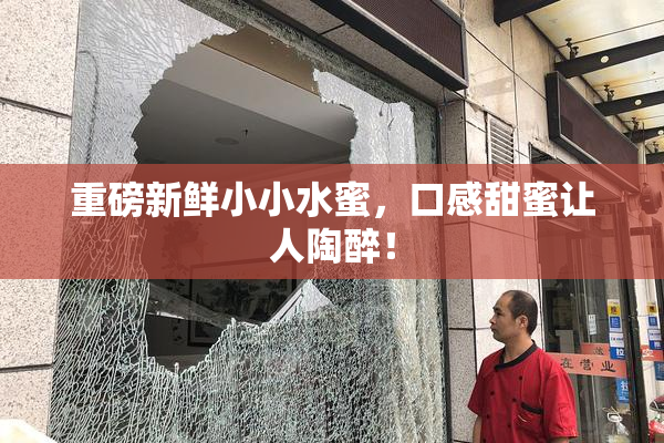 重磅新鲜小小水蜜，口感甜蜜让人陶醉！