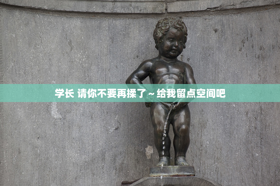 学长 请你不要再揉了～给我留点空间吧