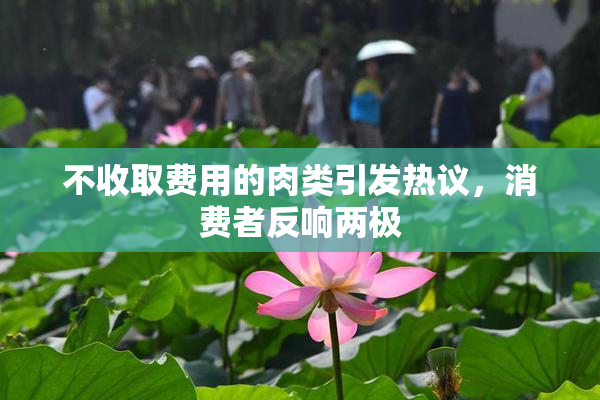 不收取费用的肉类引发热议，消费者反响两极