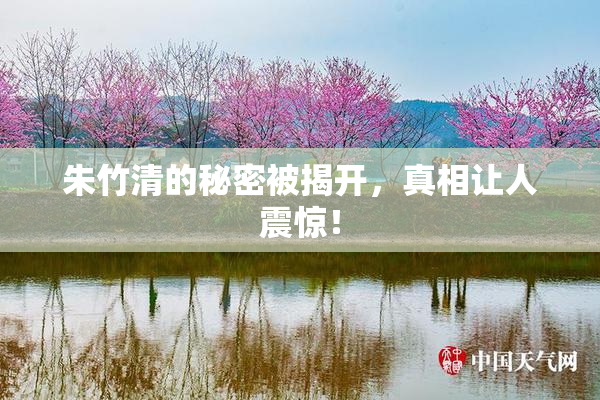 朱竹清的秘密被揭开，真相让人震惊！