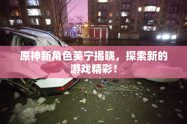 原神新角色芙宁揭晓，探索新的游戏精彩！