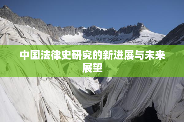 中国法律史研究的新进展与未来展望