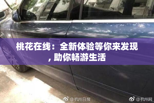 桃花在线：全新体验等你来发现, 助你畅游生活