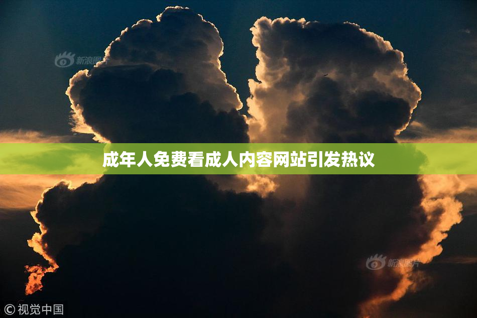 成年人免费看成人内容网站引发热议