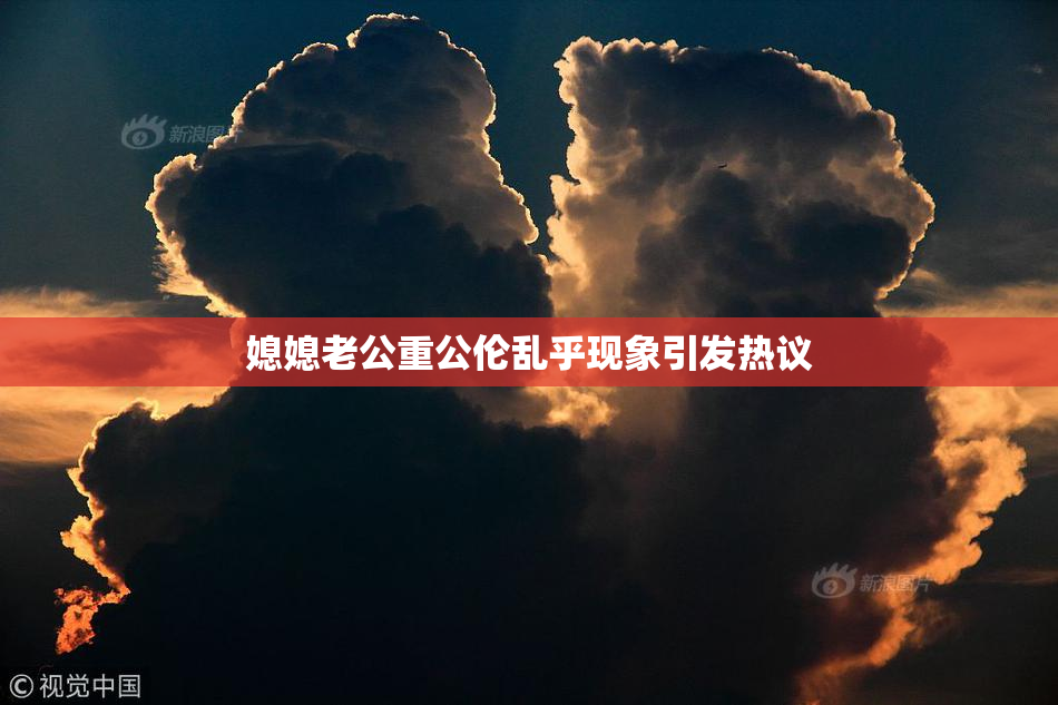 媳媳老公重公伦乱乎现象引发热议