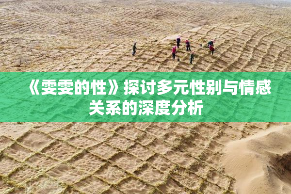 《雯雯的性》探讨多元性别与情感关系的深度分析