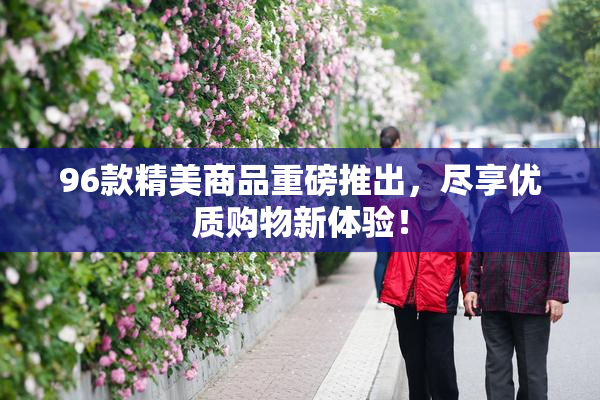 96款精美商品重磅推出，尽享优质购物新体验！