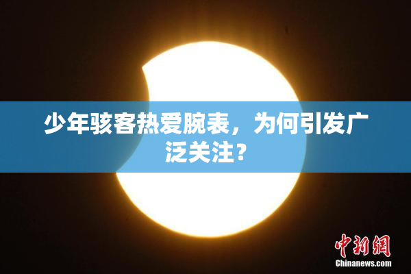 少年骇客热爱腕表，为何引发广泛关注？