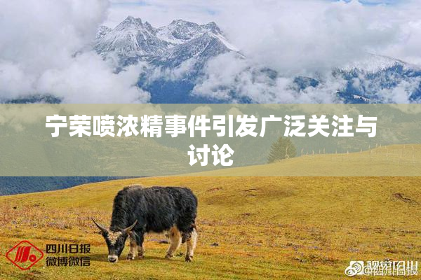 宁荣喷浓精事件引发广泛关注与讨论