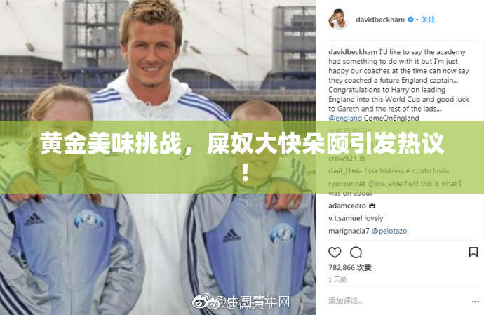 黄金美味挑战，屎奴大快朵颐引发热议！