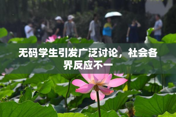 无码学生引发广泛讨论，社会各界反应不一