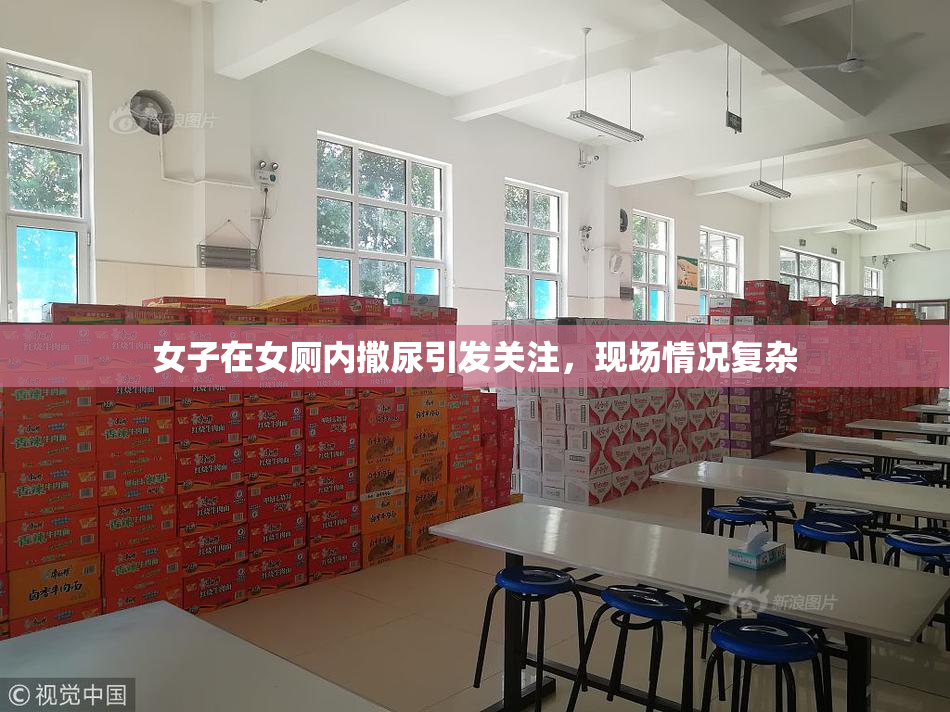 女子在女厕内撒尿引发关注，现场情况复杂