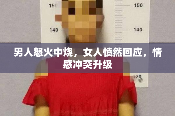 男人怒火中烧，女人愤然回应，情感冲突升级