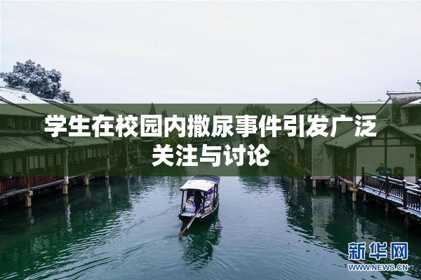学生在校园内撒尿事件引发广泛关注与讨论