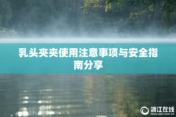 乳头夹夹使用注意事项与安全指南分享