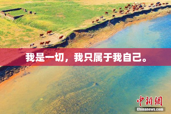 我是一切，我只属于我自己。