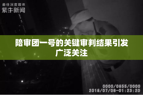 陪审团一号的关键审判结果引发广泛关注