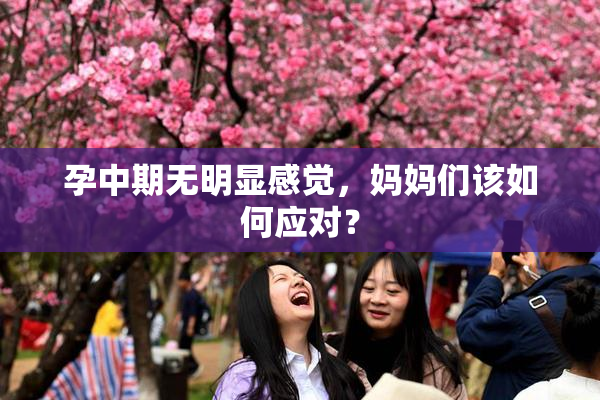 孕中期无明显感觉，妈妈们该如何应对？