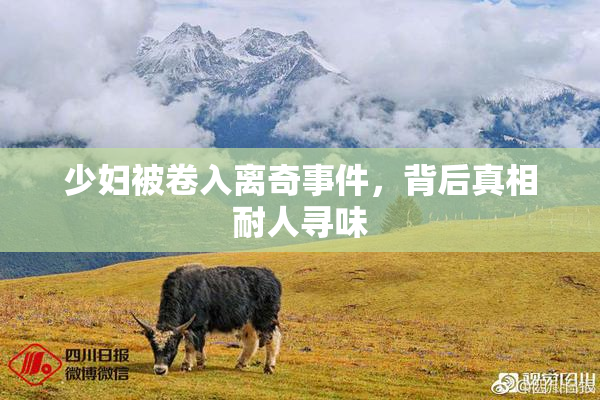 少妇被卷入离奇事件，背后真相耐人寻味
