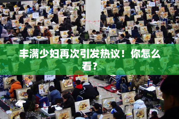 丰满少妇再次引发热议！你怎么看？
