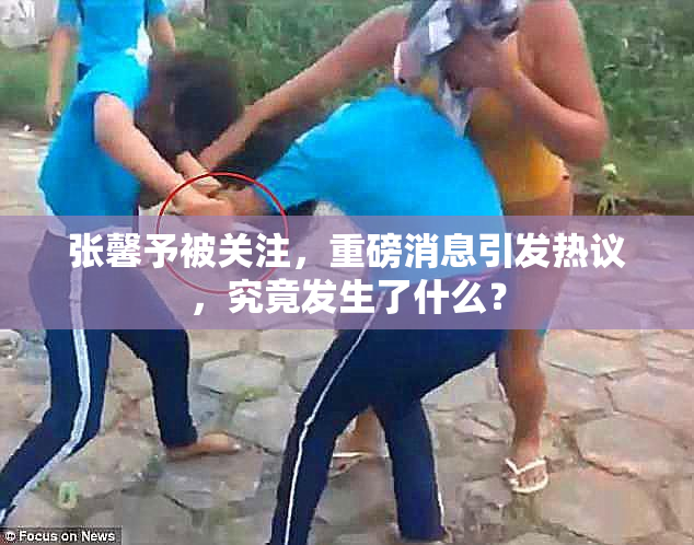 张馨予被关注，重磅消息引发热议，究竟发生了什么？