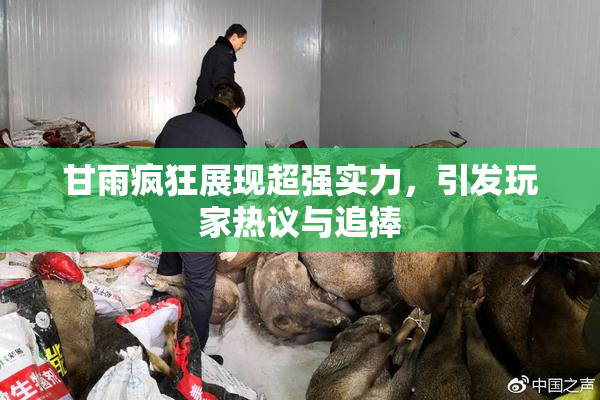 甘雨疯狂展现超强实力，引发玩家热议与追捧